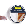 Anti Slip Tape Clear Waterproof Outdoor/Indoor, 2" x 42Ft Non Slip Traction Grip Tape for Bathtubs, Boats, Stairs, Pools, Transparent, Soft, Comfortable for Bare Feet (2" X 42')