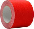 WOD Heavy Duty Anti Slip Tape Red - 4 inch x 30 ft. Non Skid Treads Weather Proof Indoor/Outdoor Traction Tape for No Slip Stairs ASTC32