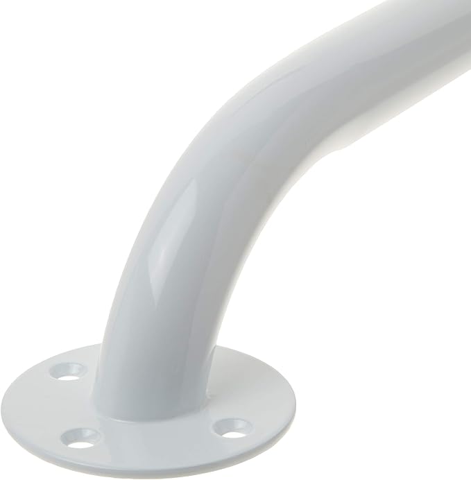 Drive Medical RTL12012 Powder-Coated Grab Bar, White, 1 Count (Pack of 1)