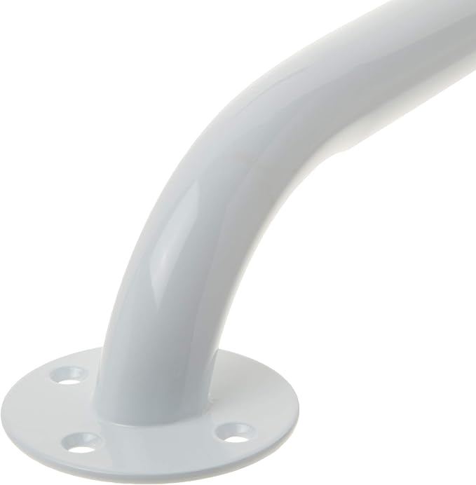 Drive Medical RTL12012 Powder-Coated Grab Bar, White (Pack of 2)