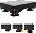 Adjustable Step Stool for Adults, Toddler Step Stools, 660 LBS Capacity Non-Slip Safety Step Platform for Elderly and Kids, Portable Stair Assist for Cars, Bedside, Kitchen, and Shower, Grey