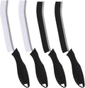 Toilet Brush, 4 Pcs Bathroom Cleaning Brush, Gap Scrub Brush with Hanging Hole, Multifunctional Hard Bristle Crevice Cleaning Brush, Cleaner Tools for Sinks, Tub, Shower, Tile, Toilet Seat (4, Black)