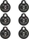 Panther Vision Button LAMP Adhesive LEDs Light Package - Lightweight, Ultra Small, Ultra Bright LED Utility Lights (6 Pack)