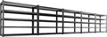 5-Pack Heavy Duty Garage Shelving for Large Storage & Whole Garage Organization, 72"H x 59"W x 20"D Adjustable 5-Tier All Metal Wire Shelf for Tools,Storage Bins,Bulk Items,Warehouse&Workshop