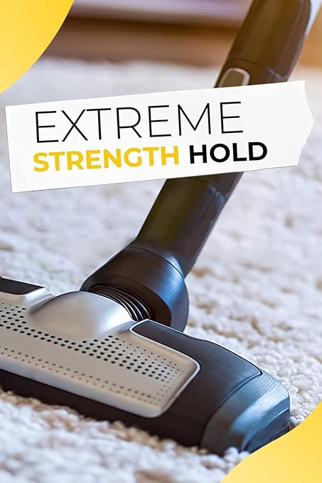 The Good Stuff Double Sided Carpet Tape [2"x10yd] - Heavy-Duty Rug Gripper Tape - Strong Non-Slip Rug Tape for carpet, hardwood floors, Vinyl, Area Rugs, Tiles, and Concrete - No Residue, Easy Removal