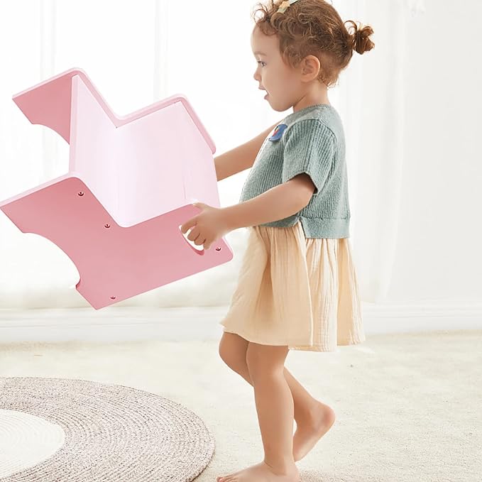 Pink Toddler Step Stool