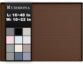 URMONA 25'' x 22'' Waterproof Silicone Under Sink Mat Cabinet and Counter Protector, Shelf Liner for Kitchen and Bathroom, Storage and Organizers, Litter Mat, Pet Cat Puppy Essentials(Brown)