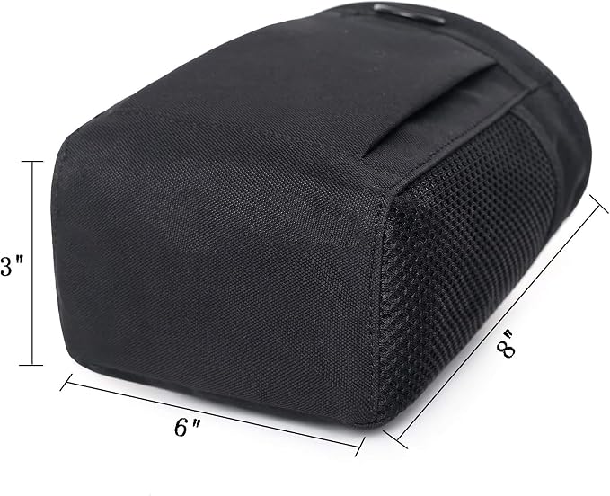 2 Pack Tactical Molle Admin Pouch with US Flag Patch and Keychain - Utility Laser Cut Tactical EDC Tool Pouch Bag Horizontal Modular Pouches Utility Tool Pouch