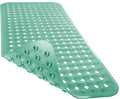 Yimobra Bathtub Mat Non Slip, 35"X16" Shower Mat with Strong Suction Cups&Drain Holes, Long Anti Slip Bath Tub Mat for Inside Shower, Machine Washable Fast Drying, Bathroom Essentials, MARRS Green