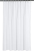 Amazon Basics Lightweight Super Soft Easy Care Microfiber Waffle Texture Shower Curtain, 72" x 72", White (Pack of 8)
