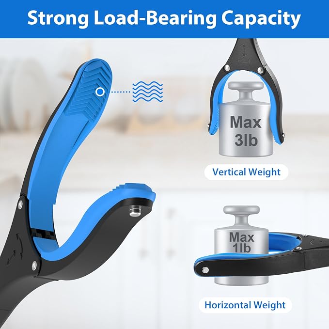 Grabber Reacher Tool 36 Inch, Foldable Grabber with Anti-Slip 360° Rotating Jaw, Magnetic Tip for Seniors, Heavy Duty Reacher Grabber Pickup Tool for Elderly After Surgery Recovery