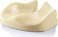 Benazcap Large Seat Cushion for Office Chair, Memory Foam, Beige