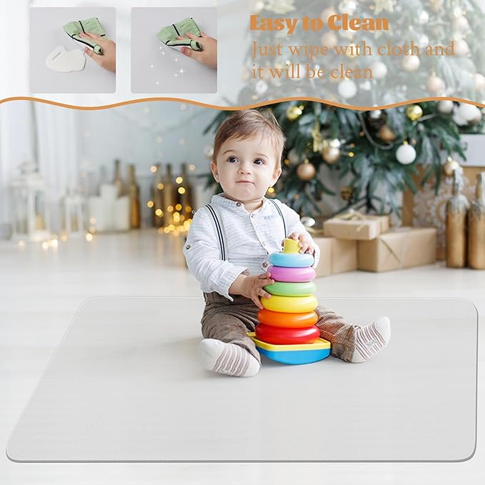 KMAT Office Chair Mat,Easy Glide Hard Wood Tile Floor Mats,Chair Mat for Home Office Rolling Chair,Heavy Duty Floor Protector -Anti-Slip-36 x48 Rectangle