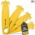 Safe•T•Kut Safety Box Cutter 20 Pack – Enclosed Blade Safe Utility Knife for Opening Boxes, Packaging, Plastic Wrap, Tape & Zip Ties