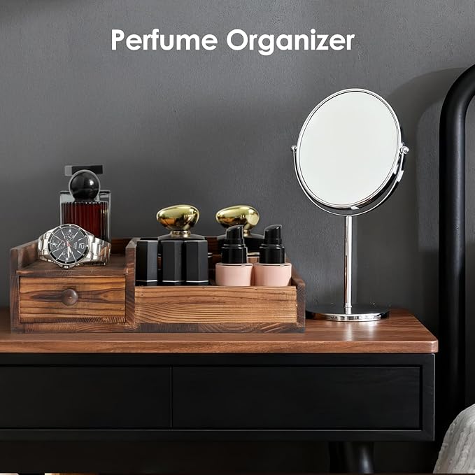 Cologne Organizer For Men,Perfume Organizer,Bathroom Organizers,Bathroom Counter,Perfume Stand,Cologne Stand,Cologne Tray,Dresser Top Organizers,Mens Room Decor,Gifts for Men,Fathers Day Gift