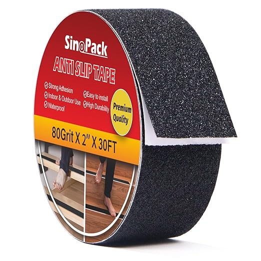 Anti Slip Tape (Black, 2IN X 30FT)