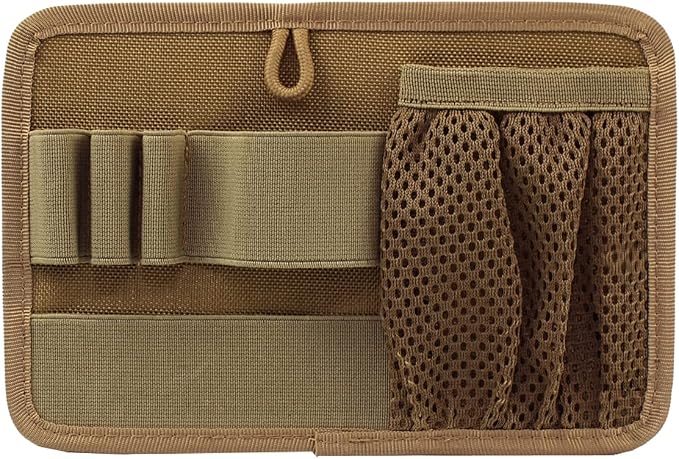 Tactical Bag Insert Modular Organizer Utility Admin Pouch Hook Fasteners, Modular Pack Insert Organizer