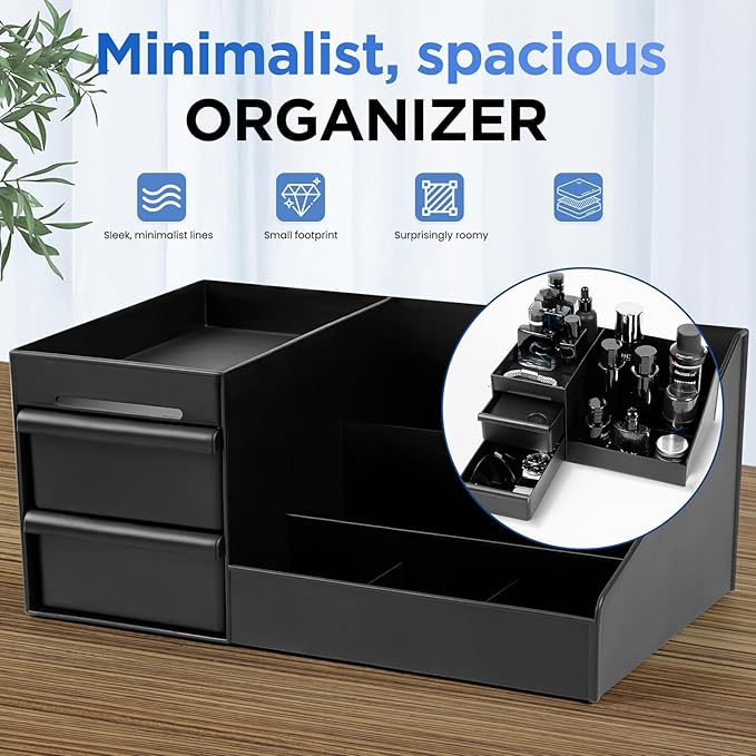 Mens Organizer,Perfume Organizer,Cologne Stand,Cologne Shelf,Perfume Stand,Shelf for Bathroom Counter,Mens Dresser,Men Bedroom,Bathroom Organizers and Storage,Gifts for Men