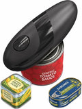 Electric Can Opener, Automatic Battery Operated One Touch Can Opener for Seniors with Arthritis, Hands Free Smooth Edge Cordless Kitchen Gadget