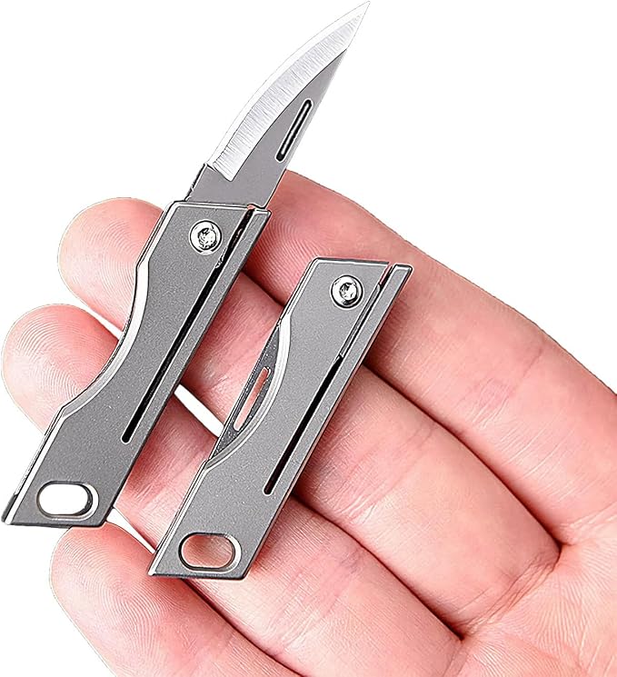 Mini PocketKnife,Utility Knife,Cool EDC Tools,Used for Opening letters,Packages and Boxes