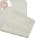 HEVEA Natural Rubber Big Bath Mat - Upcycled, Danish Design - Non Slip Bathtub Mat, 299 Suction Cups - Safe and Friendly Shower Mat for All Ages (Marble)