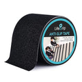 Lifegrip Anti Slip Tape, 4 Inch x 15 Foot Non-Slip Traction Grip Tape for Stairs, Waterproof Stair Treads Grip Non Slip, Non Skid Tape for Steps, Outdoor Black Grip Tape (4" X 15')