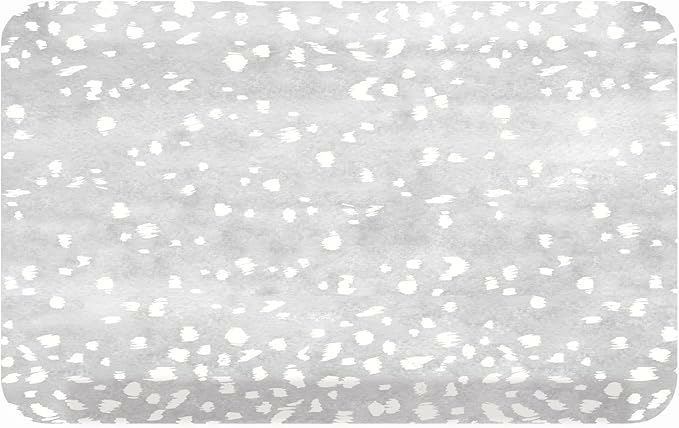 House of Noa Nama Standing Mat – Anti-Fatigue Kitchen Mats for Floor, Cushioned & Non-Slip Kitchen Comfort Mat for Standing, Thick Foam Anti-Fatigue Mat for Kitchen & Workspaces, Fawn Silver 22" x 36"