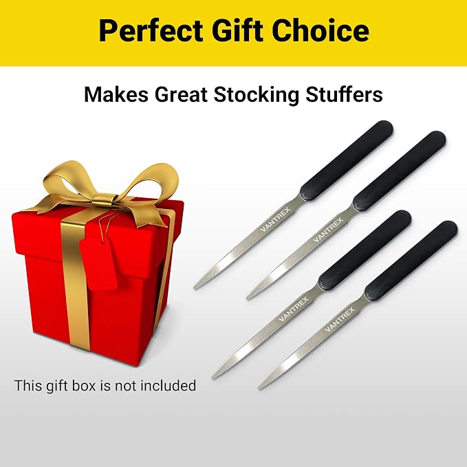 1 Lightweight Stainless Steel Letter Opener, 7.5 Inches Long and One-Piece Construction, Perfect Envelope, Mail and Letter Opener Envelope Slitter for The Home and Office.