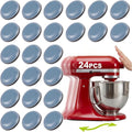 Appliance Sliders for Kitchen 24 PCS Self-Adhesive Small Kitchen Finds Appliance Slider Hacks Easy to MovIing & Space Saving Must Have Home Gadgets Mixer Accessories for Countertop
