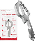 KeySmart Multitool Pro - 18-in-1 Multifunction Key Shaped Tool Pocket Multi-Tool Key Chain Bottle Opener Keychain, Key Multitool Keychain for Men Gift, EDC Gear Keychain Accessories