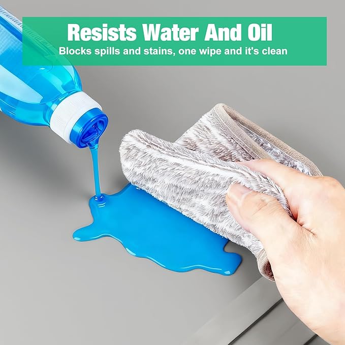 Aisslro Under Sink Mat 31" X 22", Waterproof Silicone Under Sink Mats for Kitchen, Anti-Leak Shelf Liner & Cabinet Protector with Raised Edge, [BPA Free] Bathroom Tray Home Organizer, Gray