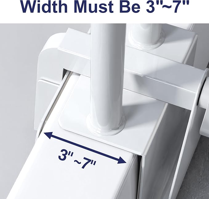 Bathtub Handle Grab Bar, Bathtub Safety Rail & Shower Grab Bars for Seniors, Baby, Elderly, and Disabled, Fits 3"–7" Tub Walls, Waterproof Non-Slip Handle and Holds 300lbs
