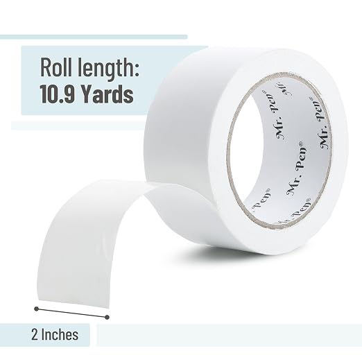 Mr. Pen- Carpet Tape, 2” x 11 Yards, Rug Tape for Area Rugs on Hardwood, Wood Floors, Double Sided Carpet Tape, Carpet Binding Tape