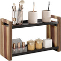 Bathroom Counter Organizer,Bathroom Counter Shelf,Bathroom Organizers,Under Sink Organizer,Cologne Organizer For Men,Cologne Cabinet,Father Day Gift for Dad(Acacia 2 Tier)