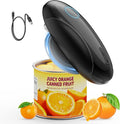 Electric Can Opener, Fast One-Touch Automatic Rechargeable Can Opener for Smooth Edge Safe Fast Opening, Fits All Cans, Hands-Free Operation, Amzwit Gift Ideal for Seniors Arthritis Kitchen Gadget