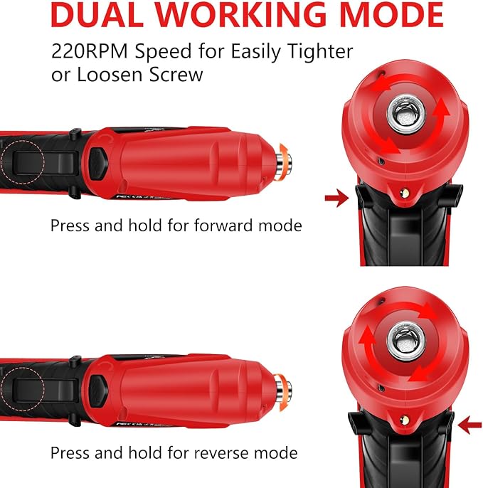 Tool Set with 3.6V USB Electric Screwdriver, Portable Tool Set with Storage Case, Complete Hand Tools for Apartment, Office & Daily DIY Repairs, for Men & Women