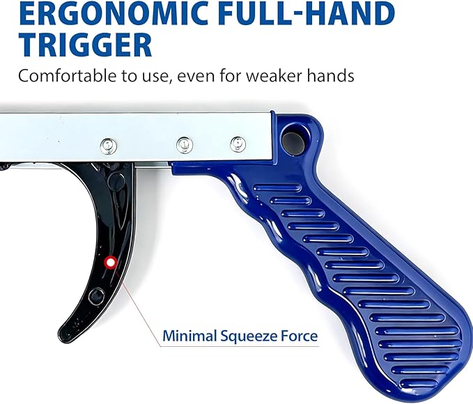Blue Jay 32" Reacher Grabber Tool for Seniors, 2 Pack - Sturdy Non-Folding Pick Up Stick with Magnetic Tip, Lightweight Long Reach Assist for Elderly, Mobility, & Surgery Recovery