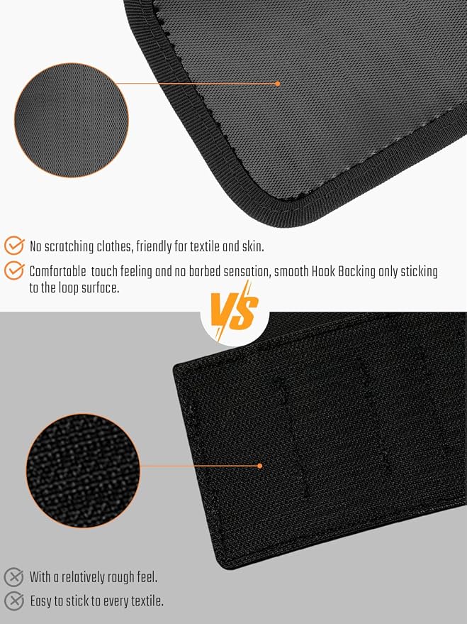 TACTICAL_GEEK EDC Organizer Board, Anti-Slip Elastic Woven Board, Utility Bag Insert Panel for Small Gear, Backpack Accessories (TCM11-S-Black)