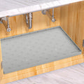 Sdpeia Under Sink Mat 19"×19" Waterproof Silicone Cabinet Liner & Sink Protector for Kitchen & Bathroom, Multi-Purpose Organizers Tray for Pets, Laundry, Cat Litter Mat