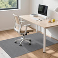 Office Chair Mat for Hardwood Floor, 55" x 35" Anti-Slip Mats for Rolling Chair, Large Computer Gaming Chair Mat, Tile Floors Protector for Office Home Gym, Light Gray