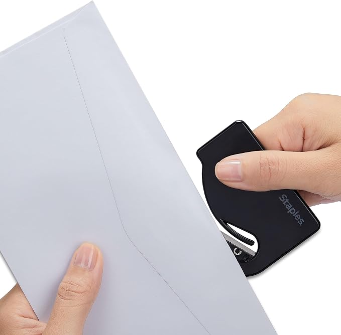 Staples Letter Openers, 2‑Pack – Durable Precision Envelope Openers