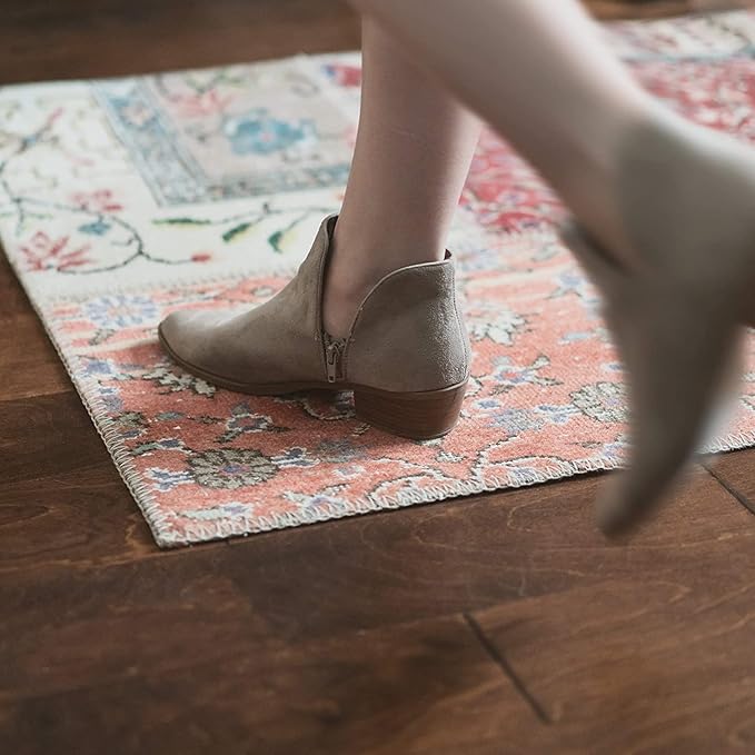 Ledgebay Rug Pad Grippers for Area Rugs Pack of 9 Reusable, No Skid, Washable, Anti-Slip Pads, Rug Gripper for Hardwood Floors and Tile with Double-Sided, Self Adhesive Rug Tape to Keep Rugs Flat