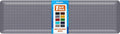 StepRite 1” Thick Kitchen Mats for Floor, Anti Fatigue Kitchen Rugs, Non-Slip,Heavy Duty Water Resistant Kitchen Rug, Standing Desk Mat for Friends, Family, Home, Kitchen, Office (72" x 20", Grey)