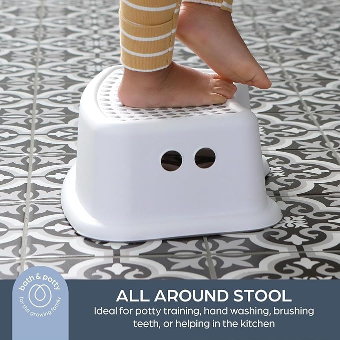 Dreambaby Step Stool for Kids - Non-Slip Base and Contoured Design for Toilet Potty Training and Sink Use,(Pack of 6)