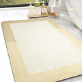 Mordem Diatomaceous Earth Bath Mat Super Absorbent Quick Dry Bath Mat, Bathroom Rugs Non Slip Washable, Thin Beige Bathroom Floor Mats-Shower Rug for in Front of Bathtub Shower, Easy Care,15.7"x23.6"