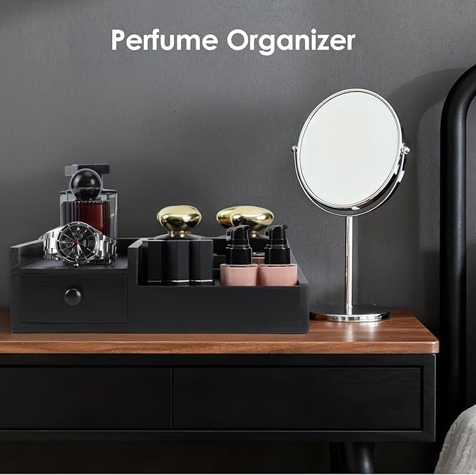 Cologne Organizer For Men,Perfume Organizer,Bathroom Organizers,Bathroom Counter,Perfume Stand,Cologne Stand,Cologne Tray,Dresser Top Organizers,Mens Room Decor,Gifts for Men,Fathers Day Gift