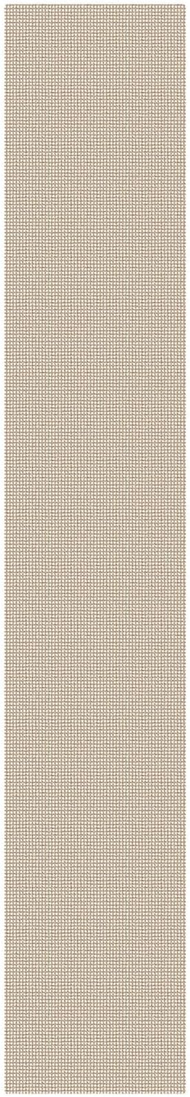 KOZYFLY Cotton 2x12 Runners Rugs for Hallway, Long Washable Runner Rug, Woven Non Slip Kitchen Runner, Braided Entryway Rug, Floor Carpet for Entry, Aisle, Hall, Ivory/Camel/Brown