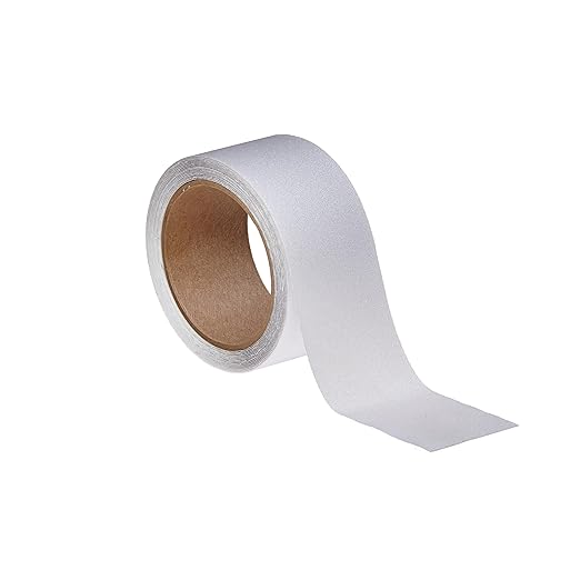3M Safety-Walk Slip Resistant Tape, 2 in x 15 ft, Anti Slip Clear Tape, Ideal for Slippery & Wet Conditions, Self-Adhesive Backing, Quick & Easy Application (220C-R2X180)| (Pack of 6)