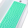 Non-Slip Bathtub Mat OTHWAY Soft Rubber Bathroom Bathmat with Strong Suction Cups (Fruit Green, 16x40 inch)
