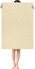 Shower Mat Non Slip: 36 x 24 Inch Extra Large Shower Mats for Inside Shower with Drain Hole - Soft PVC Loofah Anti Slip Shower Stall Mat for Walk-in Shower and Bathroom, Quick Drying